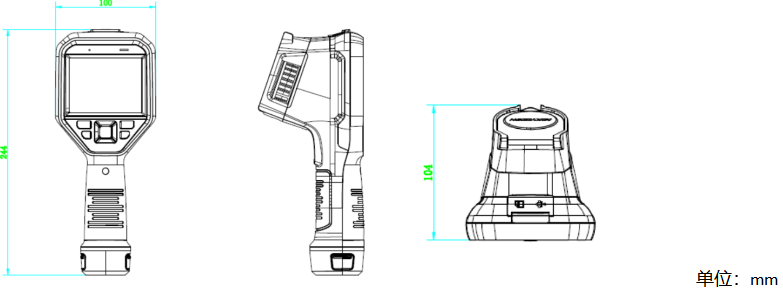 HM-TPH13-3AVF手持测温热像仪￼