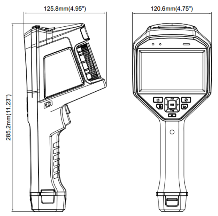 HM-TP74-25SVF/W手持测温热像仪￼