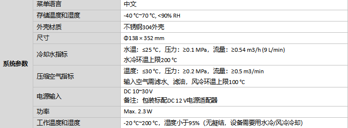 HM-TD2H37T-4/X热成像耐高温筒型摄像机